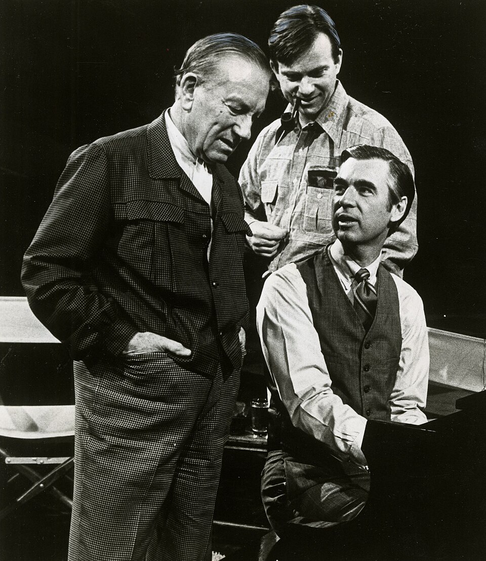 Hoagy Carmichael with Fred Rogers and Hoagy B. Carmichael